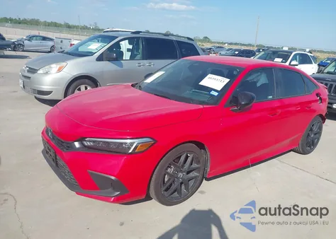 2024 Honda Civic Sport из США, поврежденный, VIN 2HGFE2F54RH577652